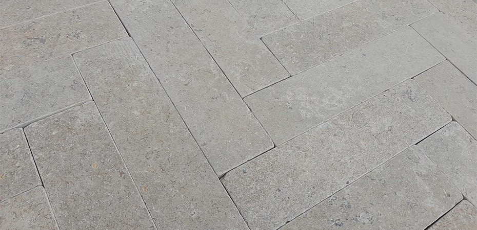 Limestone pavers