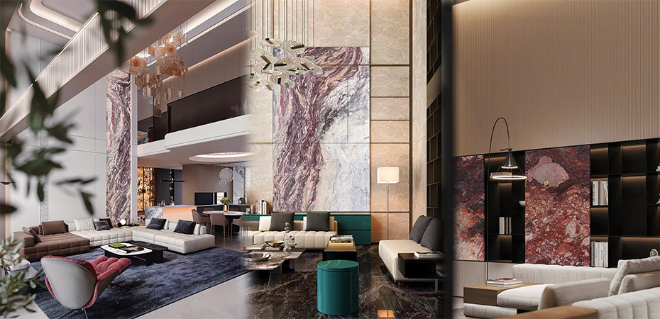 Fantastic Violet Living Room Applications