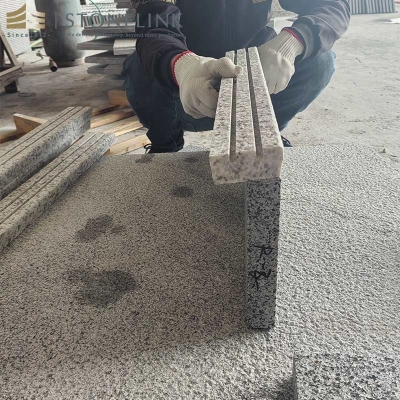 G654 grey granite stair steps