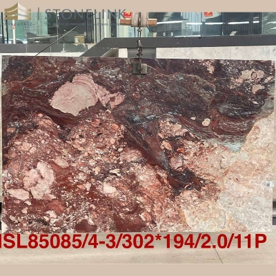 Four Seasons Violet marble slab