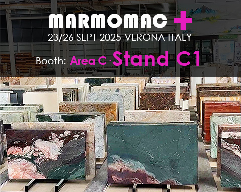 تدعوكم شركة STONELINK إلى معرض Marmomac 2025 — المنطقة C، الجناح C1